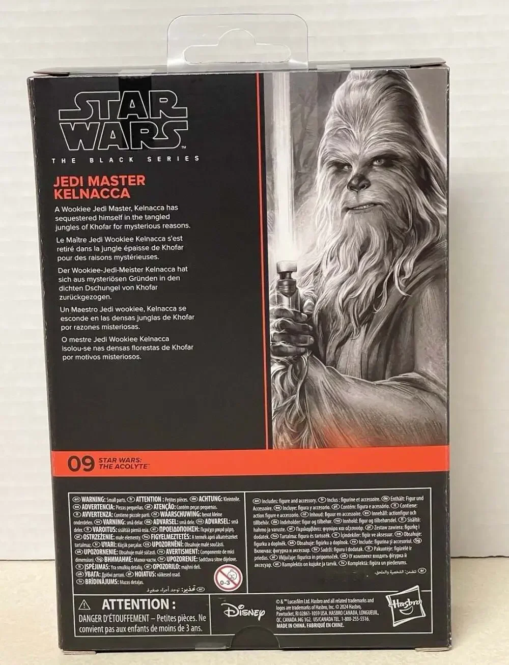Star Wars The Black Series Jedi Master Kelnacca Action Figure 09‎ The Acolyte